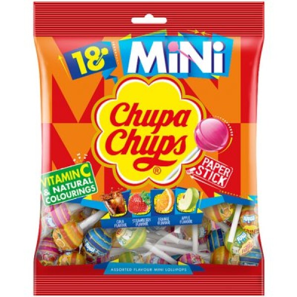 Chupa Chups mini lízátka 18ks 108g