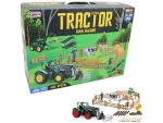 MaDe 16353 Traktor s farmou a příslušenstvím, 45 kusů