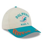 New Era Pánská kšiltovka Miami Dolphins NFL 2025 Draft 9TWENTY A-Frame Adjustable - Béžová