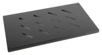 Lanberg AK-1002-B černá / Pevná police do racku / 19" / 1U / 465×315 mm / nosnost 120 kg (AK-1002-B)