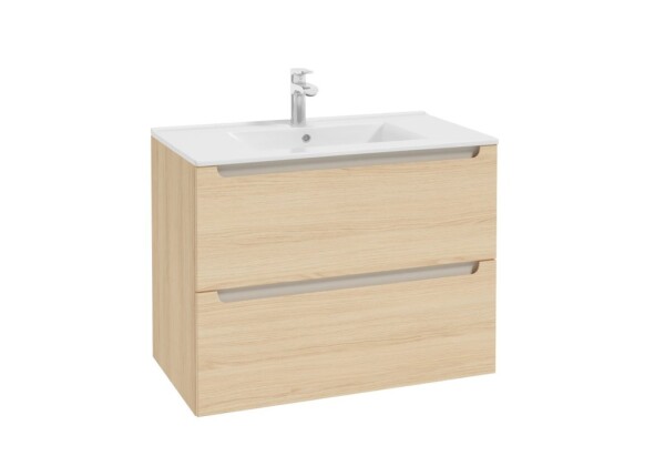 Koupelnová skříňka s umyvadlem Naturel Stilla 80x60x45 cm dub Vicenza mat STILLADV08057U1 STILLADV08057U1