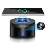 Bezdrátová nabíječka se skrytou otočnou Full HD WiFi kamerou - WH67