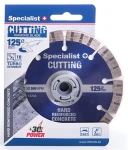 Specialist Premium / Diamantový řezný kotouč / 125x22 mm / výška segmentu 10 mm (11/2-1125)