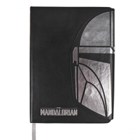CERDÁ LIFE'S LITTLE MOMENTS Cerdá, 2100003237, premium zápisník A5, nelinkovaný, Star Wars/Mandalorian