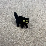 Pinarna.cz Černá vykulená kočka