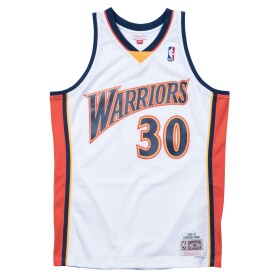 Mitchell & Ness Pánský dres Golden State Warriors NBA Stephen Curry #30 2009-10 Swingman - Bílá Velikost: 2XL