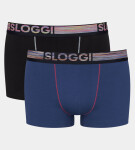 Boxerky Sloggi men GO ABC Natural Hipster C2P tmavá kombinace