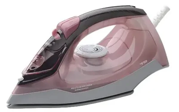 Rozbaleno - Mesko MS 5028 růžová / Napařovací žehlička / 2600 W / 230 ml / 35 g-min / rozbaleno (MS 5028.rozbaleno)