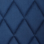 Jídelní židle, modrá, sametová látka, DCH-215 BLUE4