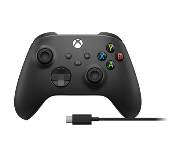 Xbox Wireless Controller černý + USB-C kabel EDF_487143