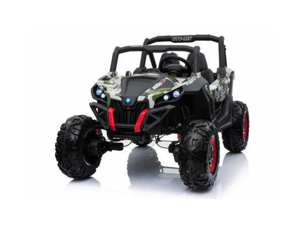 Mamido Dětské elektrické auto Buggy SuperStar 4x4 lakované maskáčové