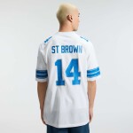 Nike Pánský dres Detroit Lions NFL Amon-Ra St. Brown #14 Game Velikost: M