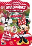 Minnie - Tvarované omalovánky se samolepkami - Kolektiv