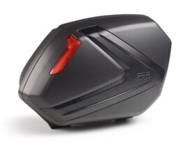 V37Nn pár bočních kufrů Givi (levý+pravý) boční víka černá matná ala karbon (Monokey pro Plx...)