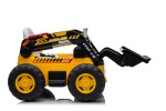 Mamido Dětský elektrický nakladač CAR-26A žlutý | 4x4 | RC 2.4Ghz | EKO kůže | 12V10Ah