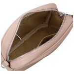 Stylová dámská koženková crossbody kabelka Erina, růžová