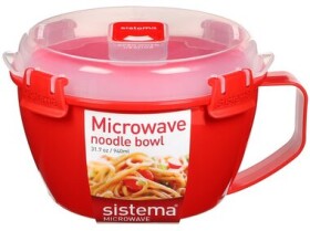 Sistema Microwave Dóza na nudle a hranolky 940 ml červená (9414202611093)