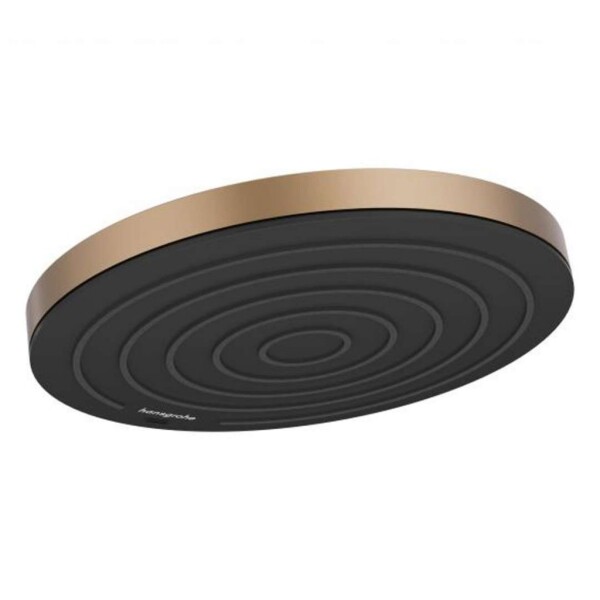 HANSGROHE - Pulsify S Hlavová sprcha 260, 1 proud, EcoSmart, kartáčovaný bronz 24141140