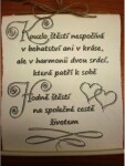 Pergamen svatební desatero