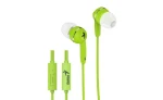 GENIUS sluchátka HS-M320 zelená / s mikrofonem / 4pin 3.5mm jack (31710005416)