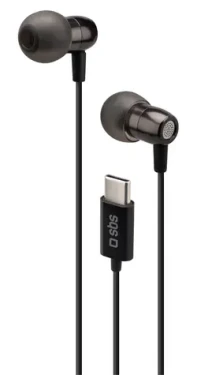 SBS Metal Pro 2.0 černá / Sluchátka / USB-C (TEINEARTYCMETK)