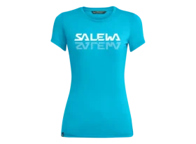 Salewa Graphic Dry W dámské triko krátký rukáv danube melange vel. 40/34
