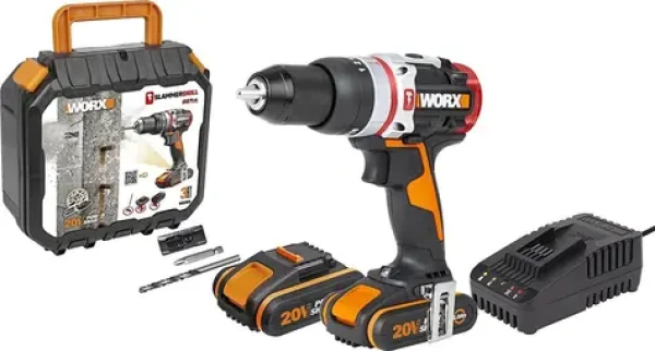 WORX WX354 / Aku vrtací šroubovák / 20V / 2x 2,0 Ah (WX354)