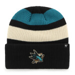 47 Brand Pánská zimní čepice San Jose Sharks NHL Clubhouse Jennings ’47 Cuff Knit
