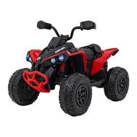 Mamido Dětská elektrická čtyřkolka Maverick ATV 2x200W červená