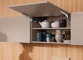 Blum Sada Aventos HK top mechanismus: slabý, krytka: šedá světlá (BLAHKT_02)