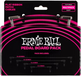 Ernie Ball Flat Ribbon Cables Pedalboard Multi-Pack