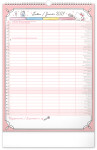 Nástěnný kalendář 2027 Notique Rodinný plánovací Hello Kitty XL, 33 x 46 cm