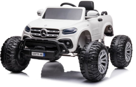 Mamido Dětské elektrické autíčko Mercedes X 350d 4Matic 4x4 bílé