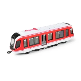 RAPPA 235571 Kovová tramvaj červená 20 cm