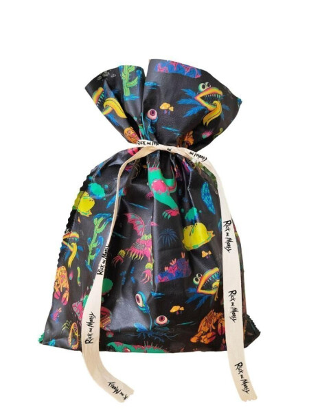 Rick Morty Voskovaný pytlík - Allien 30 x 32 cm