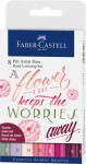 Faber - Castell Popisovač Pitt Artist Pen Lettering 8 ks