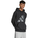 Pánská mikina adidas Holiday 3S Hoodie black JM1698 pánské xs