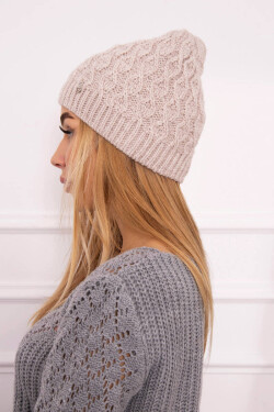 Fleecová čepice Roma K224 light beige UNI