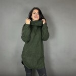 HOSH Pletený jednobarevný rolák CLAIRE Barva: Světle modrá