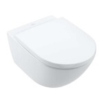 VILLEROY & BOCH - Subway 3.0 Závěsné WC, TwistFlush, AntiBac, CeramicPlus, Stone White 4670T0RW