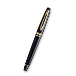 Waterman Expert Black Lacquer GT - plnící pero - hrot F