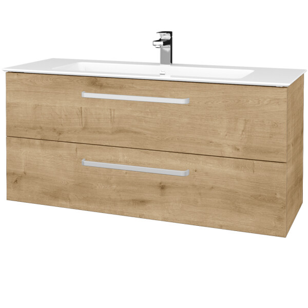 Dřevojas - Umyvadlová skříňka GIO SZZ2 120 - D09 Arlington / Úchytka T01 / D09 Arlington 406493A