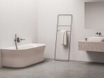 RAVAK - Ypsilon Vana 178x86 cm, Alabaster Pink/bílá XC00100084