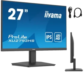 27" IIYAMA ProLite XU2793HS-B7 černá / IPS / 1920x1080 / 16:9 / 1ms / 1300:1 / 300cd / repro / HDMI / DP (XU2793HS-B7)