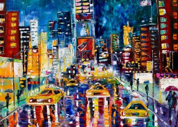 ENJOY Puzzle Světla New Yorku