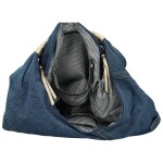 Trendy dámská textilní kabelka na rameno Kaela, zlatá