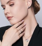 Elenys stříbrný prsten Barevná záře Velikost: 8 (EU: 57-58)