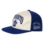 Outerstuff Dětská kšiltovka Toronto Maple Leafs NHL Flatbrim Arch Deadstock Snapback