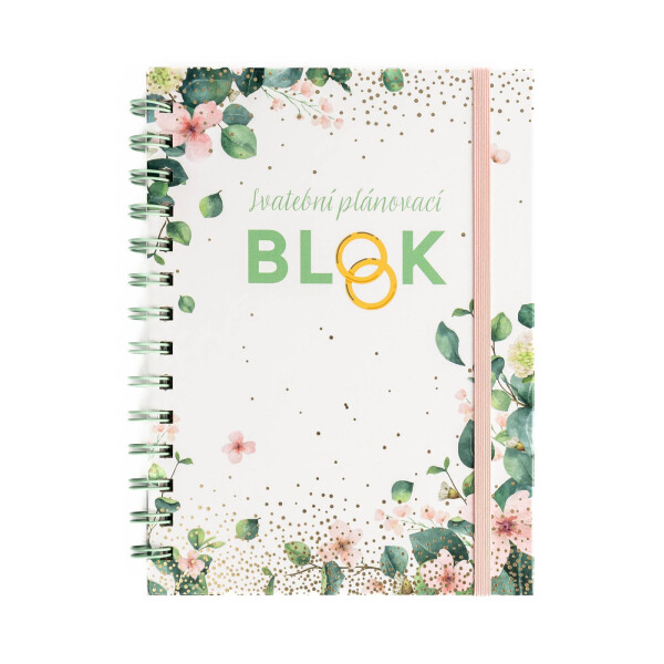 Kroužkový svatební plánovací blok - Albi