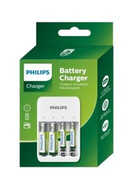 Philips SCB4013NB/00 / USB nabíječka AAA baterií / 4x AAA (SCB4013NB/00)